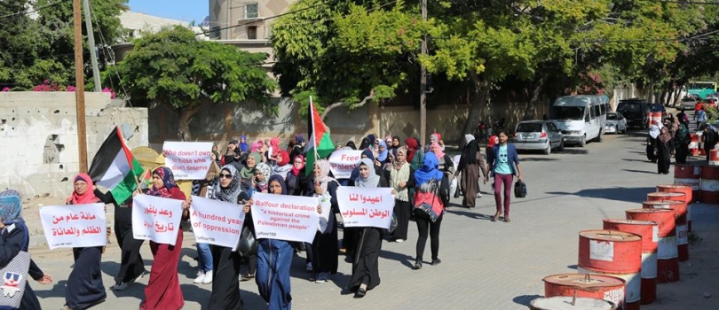 شاركت جمعية عايشة لحماية المراة والطفل في المسيرة التي نظمها الاتحاد الفلسلطينية والمؤسسات الحقوقية والمجتمعية ومؤسسات العمل النسوي العام للمراة