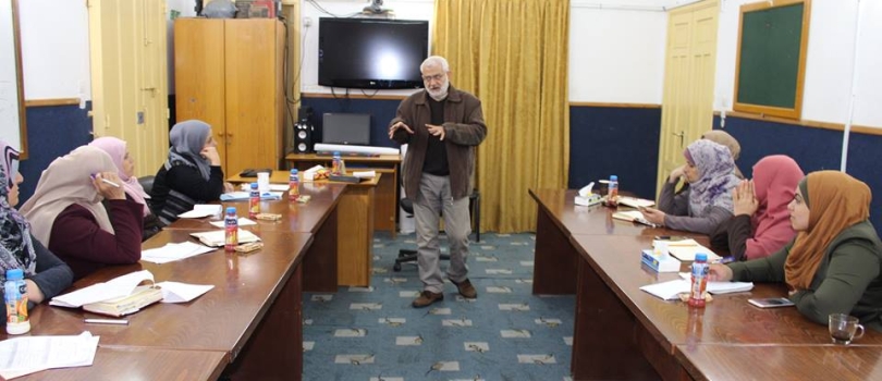 A Supervising Session on Case Management for Aisha Association's Staff
