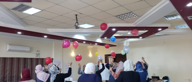 عايشة تختتم برنامج تدريبي استعدادا لانطلاق مخيمها الشتوي.