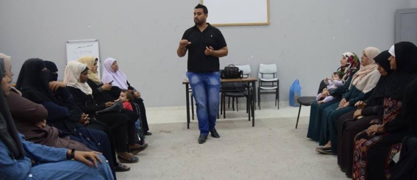 "Continuing to the activities of "  Toward legal empowerment to community to support women and children's legal rights at Gaza city and North of Gaza city "