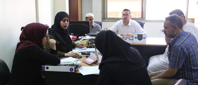 تنفيذ المرحلة الاولي من توقيع عقود الايجار لمجموعة من السيدات في جمعية عايشة